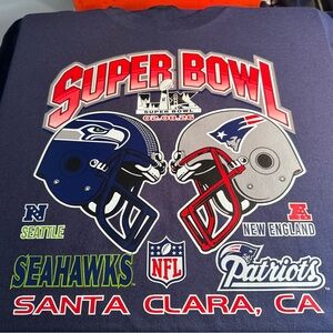 Super Bowl Seahawks vs Patriots T-Shirt